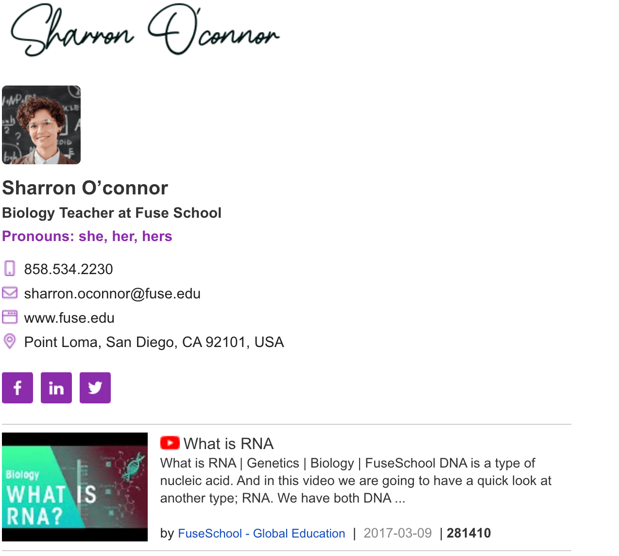 adding pronouns to email signature