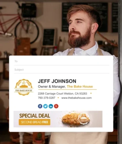 business owner email signature