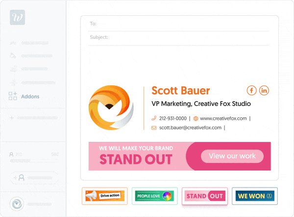 apps comparison WiseStamp VS Opensense