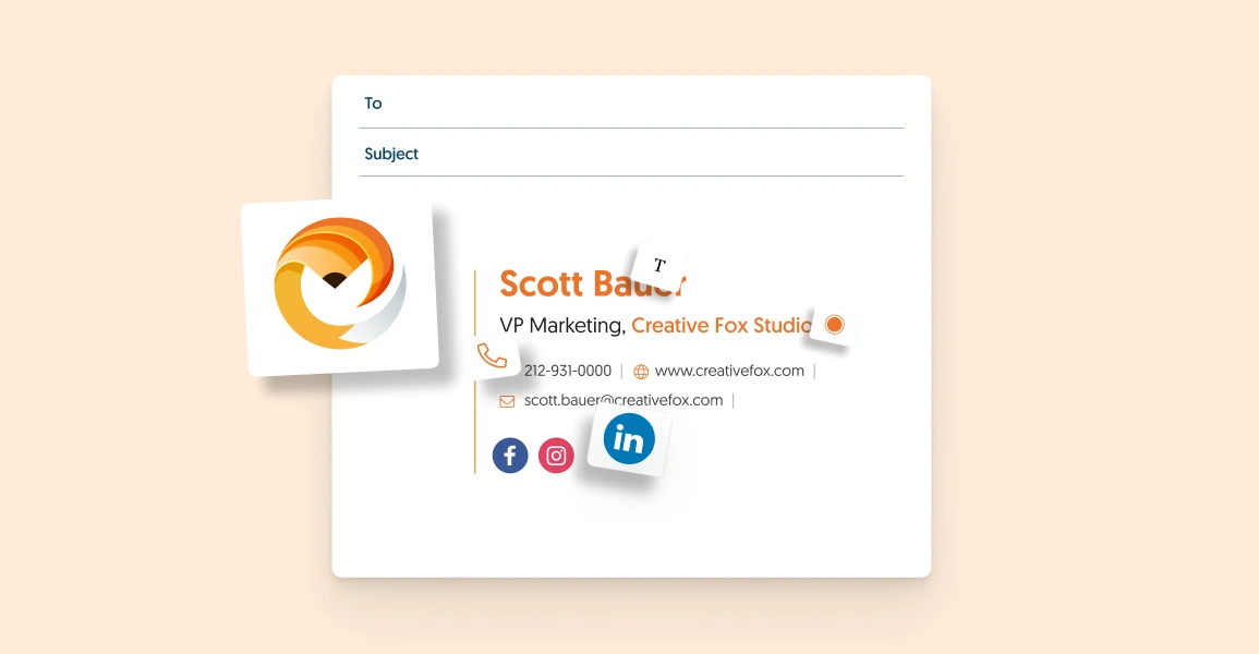 signature customization options