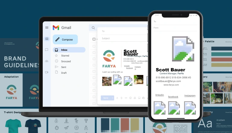 company-rebrand-stuck-on-email-signatures