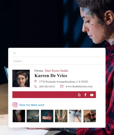 email signature design