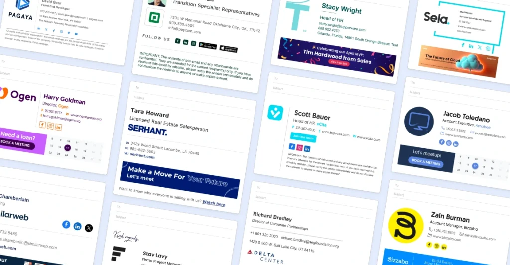 Create your own signatures